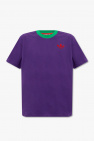 ADIDAS Originals PURPLE T-shirt with logo
