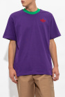 ADIDAS Originals PURPLE T-shirt with logo