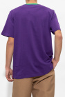 ADIDAS Originals PURPLE T-shirt with logo