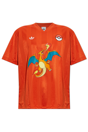 Orange Pokémon graphic t-shirt