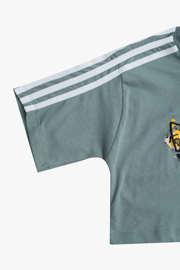 ADIDAS Kids Cropped T-shirt with logo