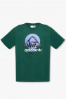 ADIDAS Originals GREEN T-shirt with logo