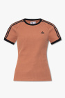 ADIDAS Originals BROWN Ribbed T-shirt