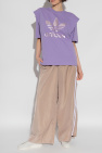ADIDAS Originals PURPLE Two-piece T-shirt with logo
