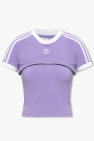 ADIDAS Originals PURPLE Two-layered top with logo