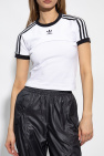 ADIDAS Originals WHITE Two-layered top with logo