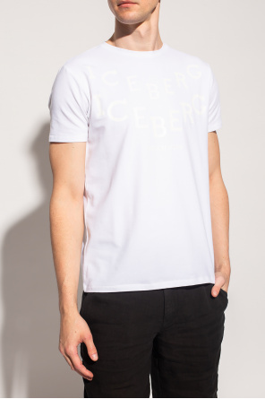 Iceberg Logo-printed T-shirt