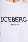 Iceberg White short sleeve T-shirt with the iconic