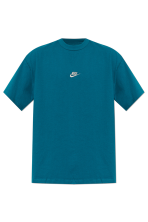 Oversized embroidered logo T-shirt