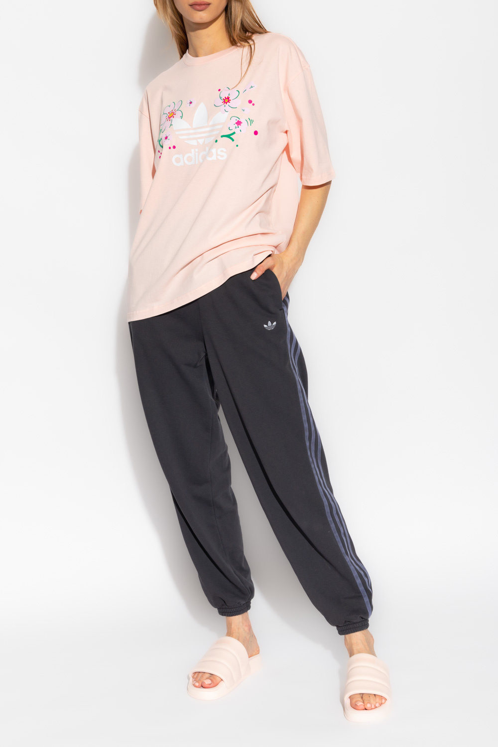 adidas Womens Originals T-shirt with logo