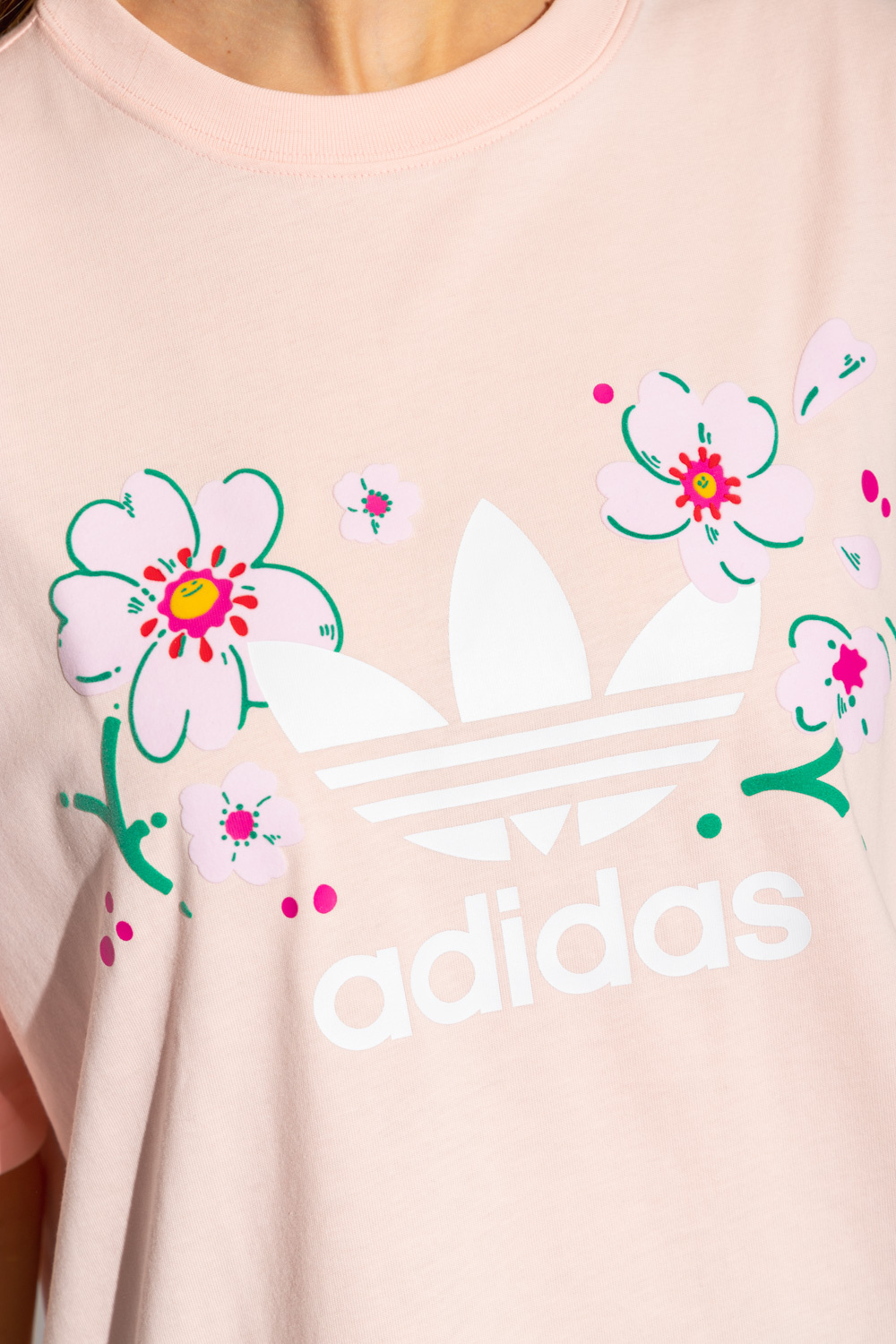 adidas Womens Originals T-shirt with logo