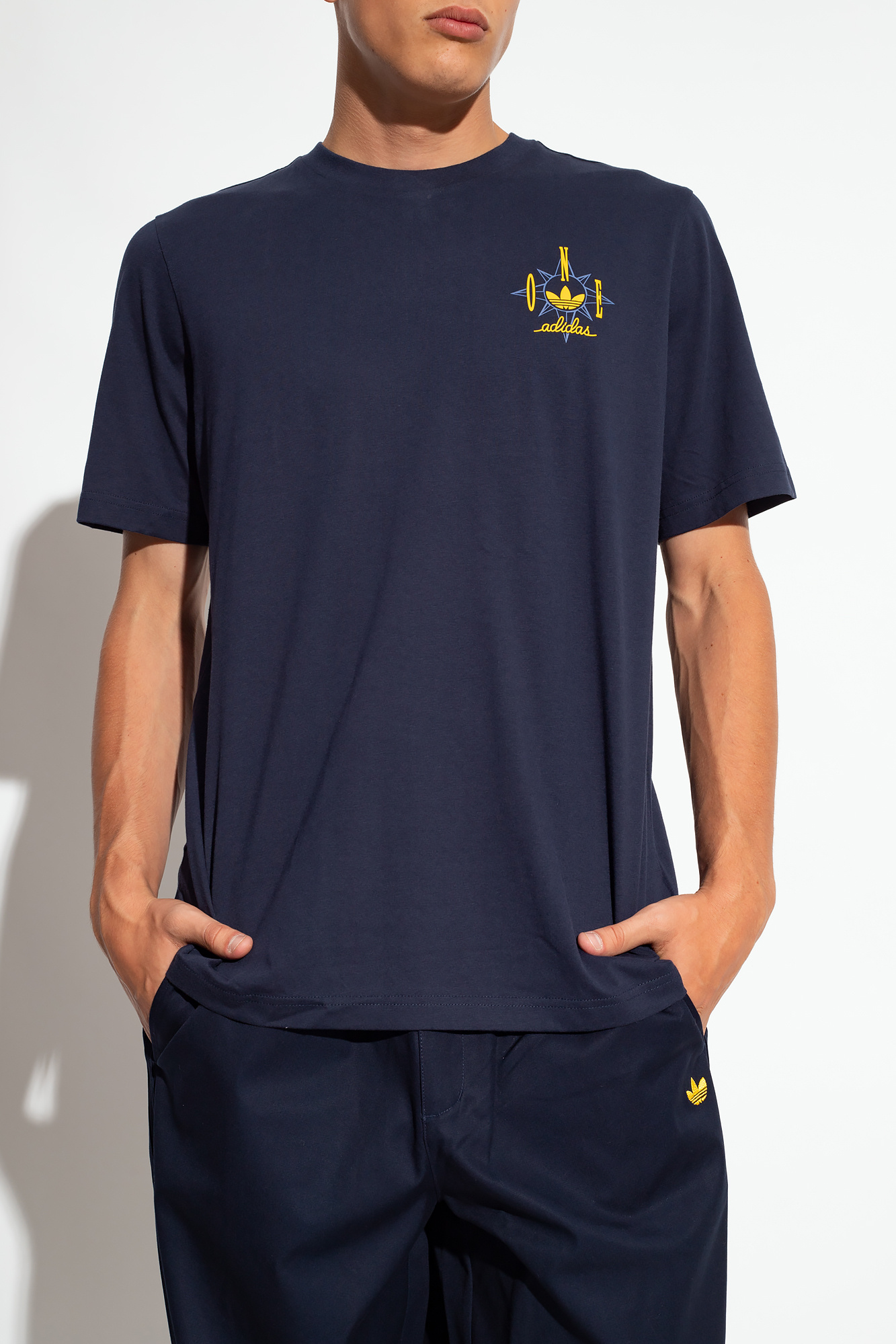 adidas originals t shirt navy