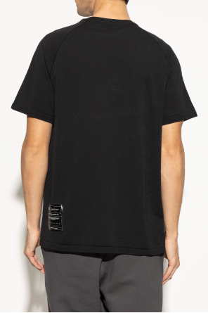 Y-3 T-shirt z naszywką z logo