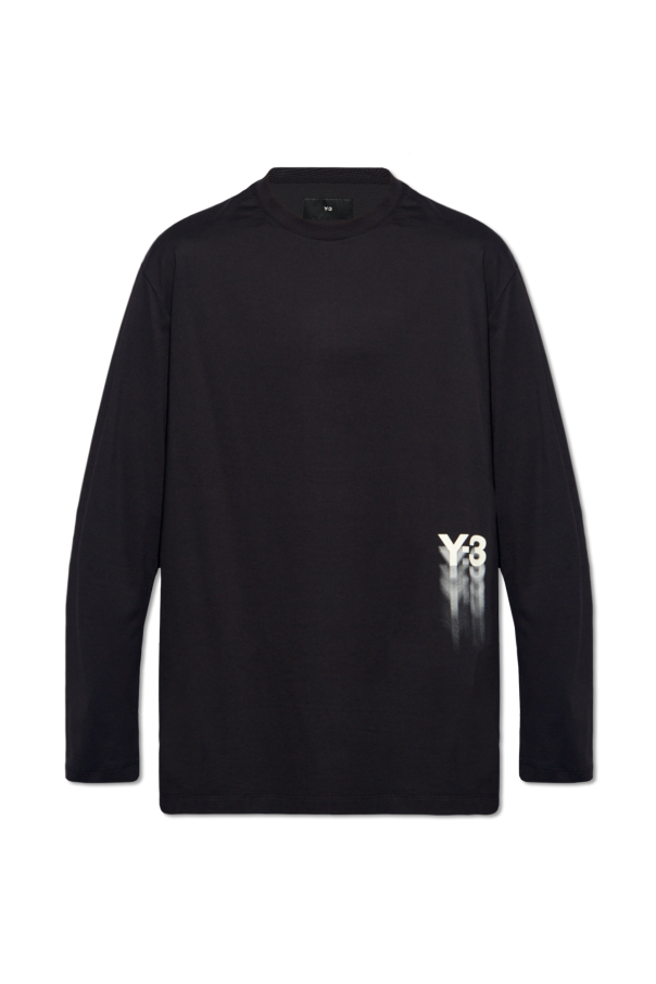 Y-3 Yohji Yamamoto T-shirt z długimi rękawami