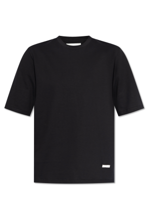 T-shirt with logo od JIL SANDER