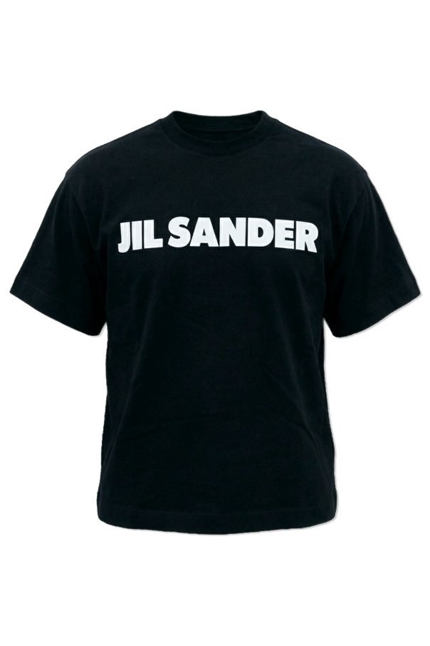 T-shirt with printed logo od JIL SANDER