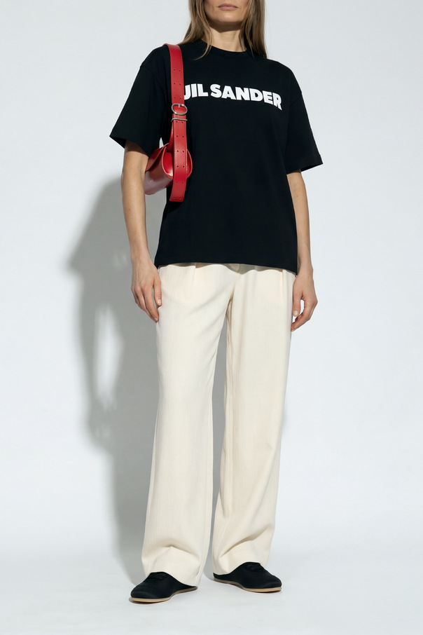 JIL SANDER Tričko s potlačeným logom