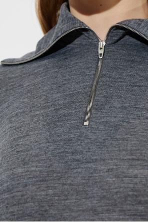 JIL SANDER Top ze stójką