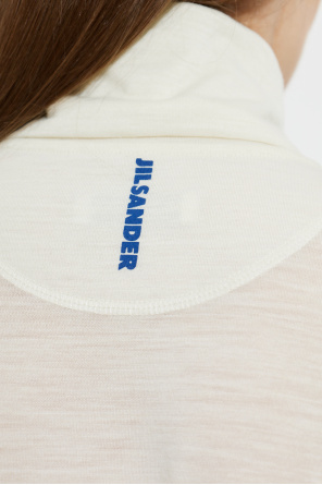 JIL SANDER Top ze stójką
