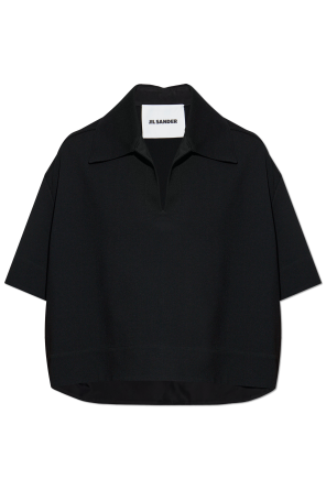 Top de corte holgado con escote corazón