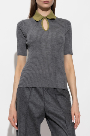 JIL SANDER Wełniane polo