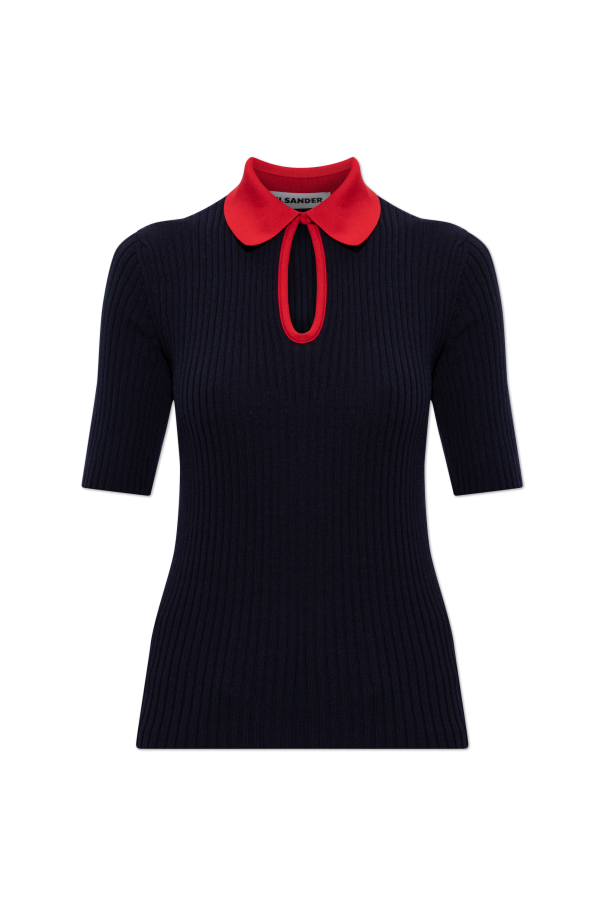 Wool polo od JIL SANDER