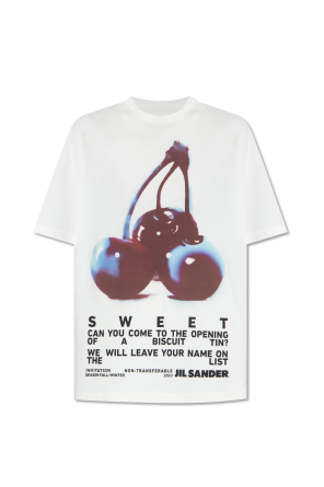 Cotton t-shirt od JIL SANDER