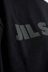 JIL SANDER BLACK T-shirt with logo