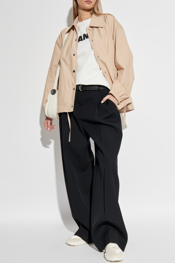 JIL SANDER Camiseta con logo impreso