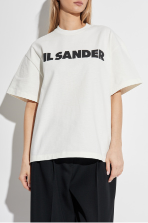 JIL SANDER Camiseta con logo impreso