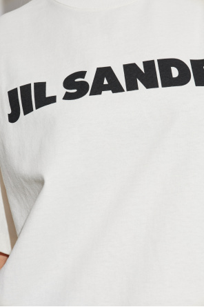 JIL SANDER Camiseta con logo impreso