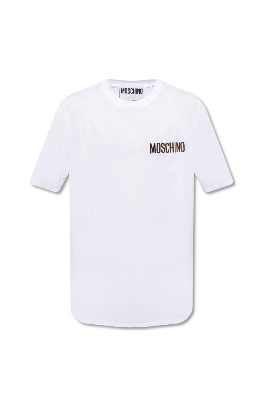 Moschino Kids Political Campaign T-shirt In Black Always