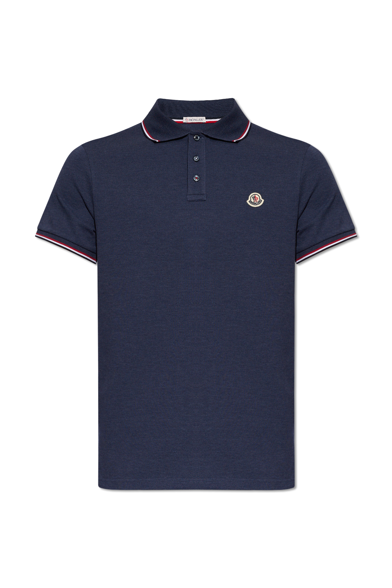 Moncler versace barocco motif polo shirt item