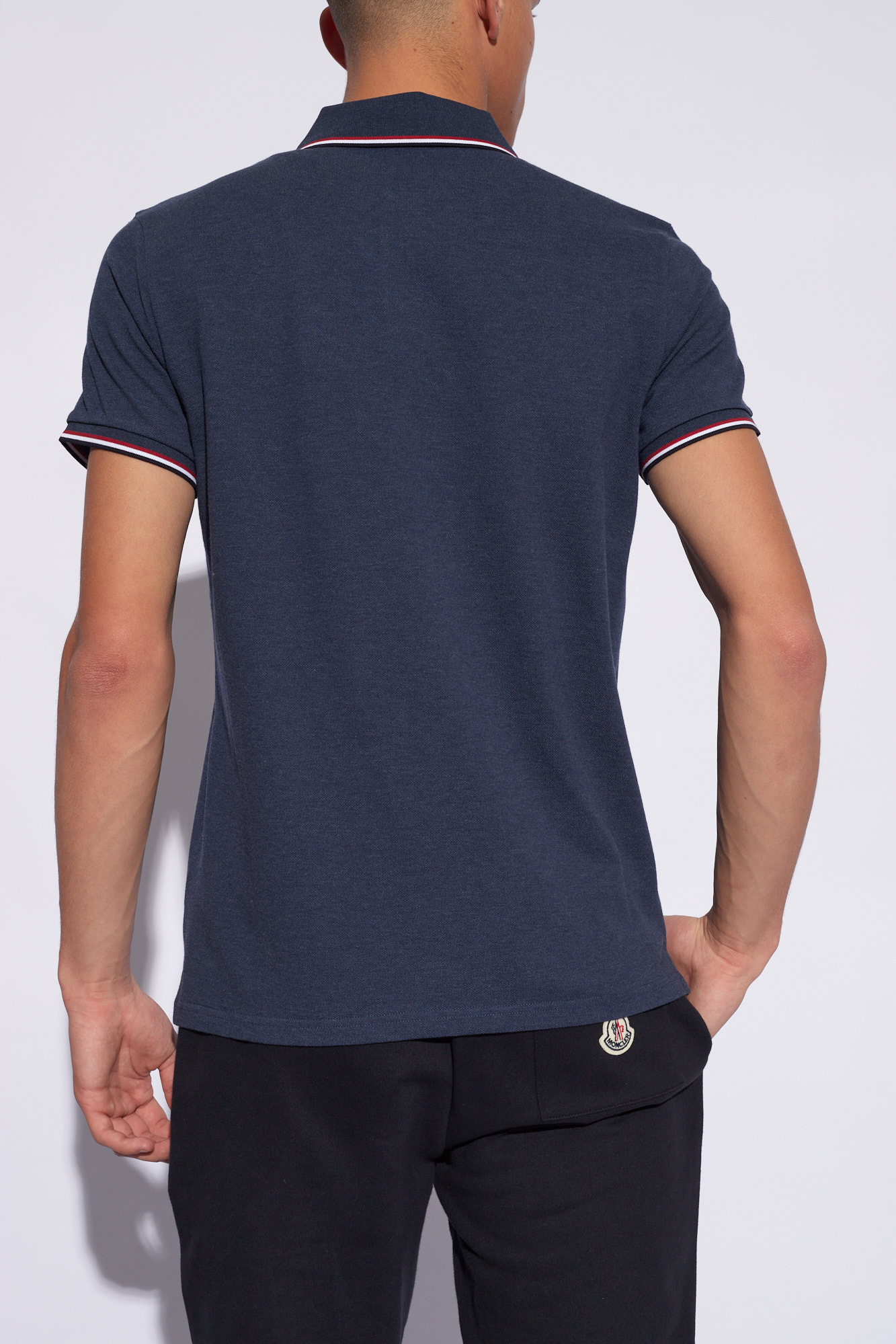 Moncler versace barocco motif polo shirt item