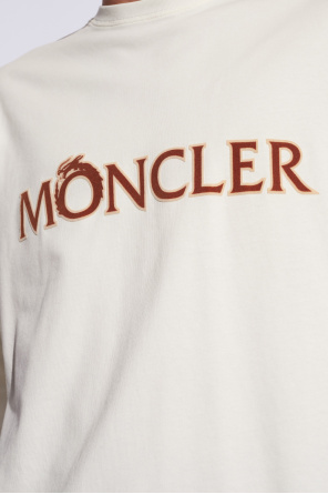 Moncler s triangular pattern T-shirt