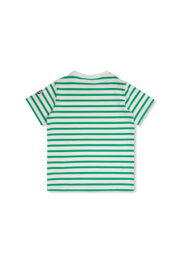 Moncler Enfant T-shirt ze wzorem w pasy