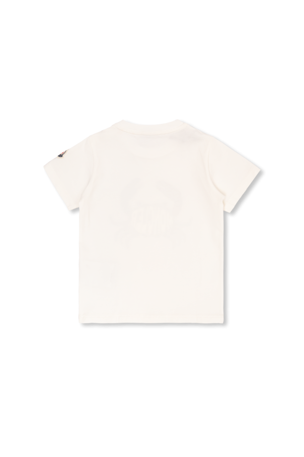 Moncler Enfant T-shirt with crab motif