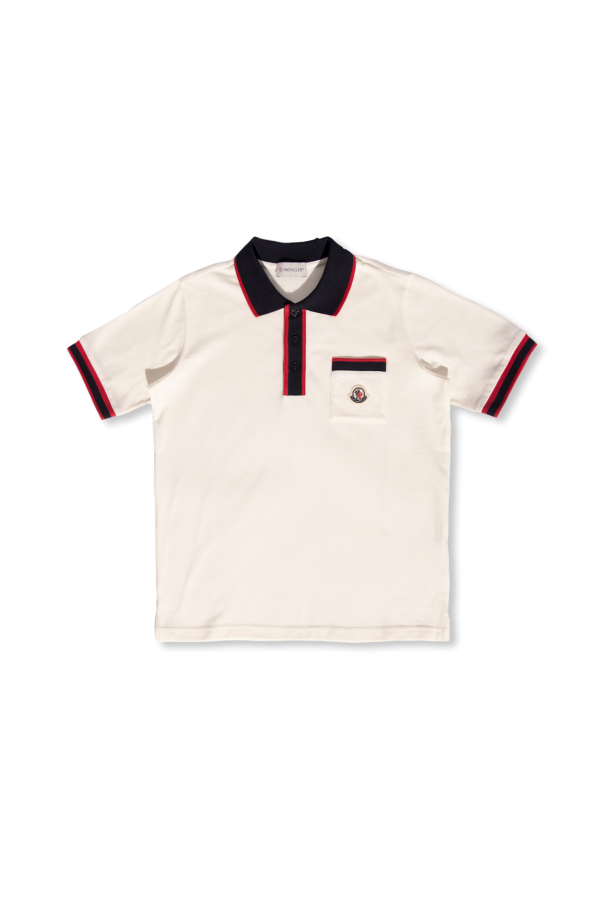 Polo shirt with pocket od Moncler Enfant