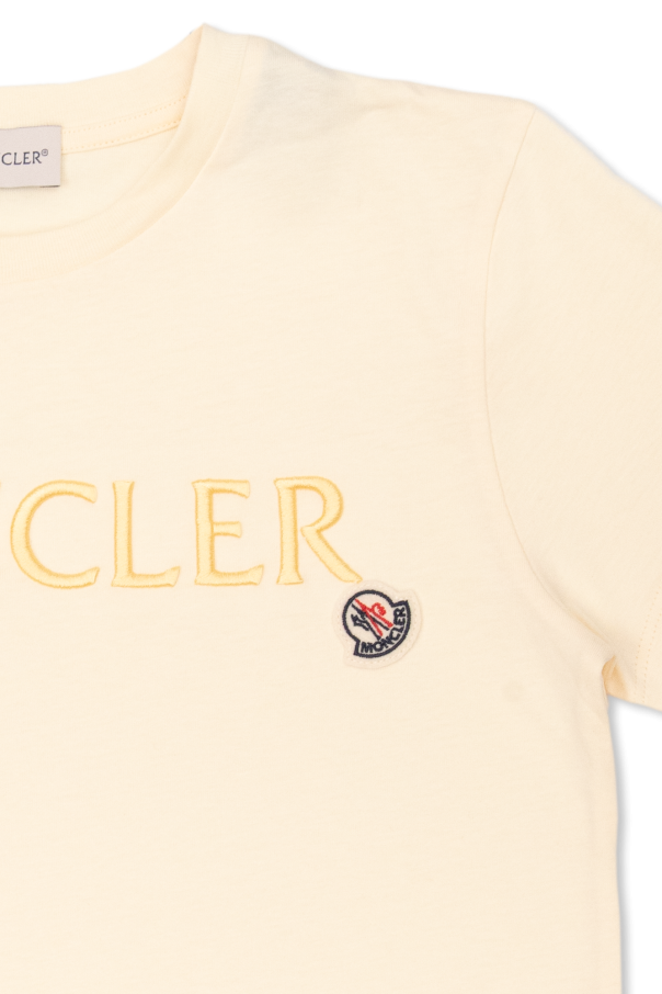 Moncler Enfant T-shirt with logo patch