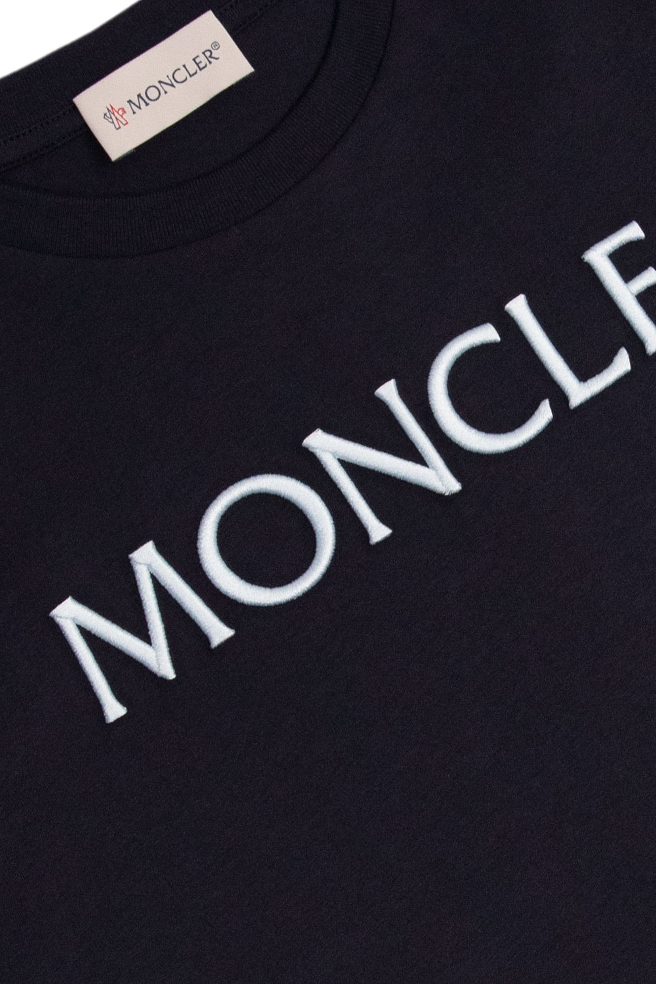 Moncler Enfant T-shirt with logo patch