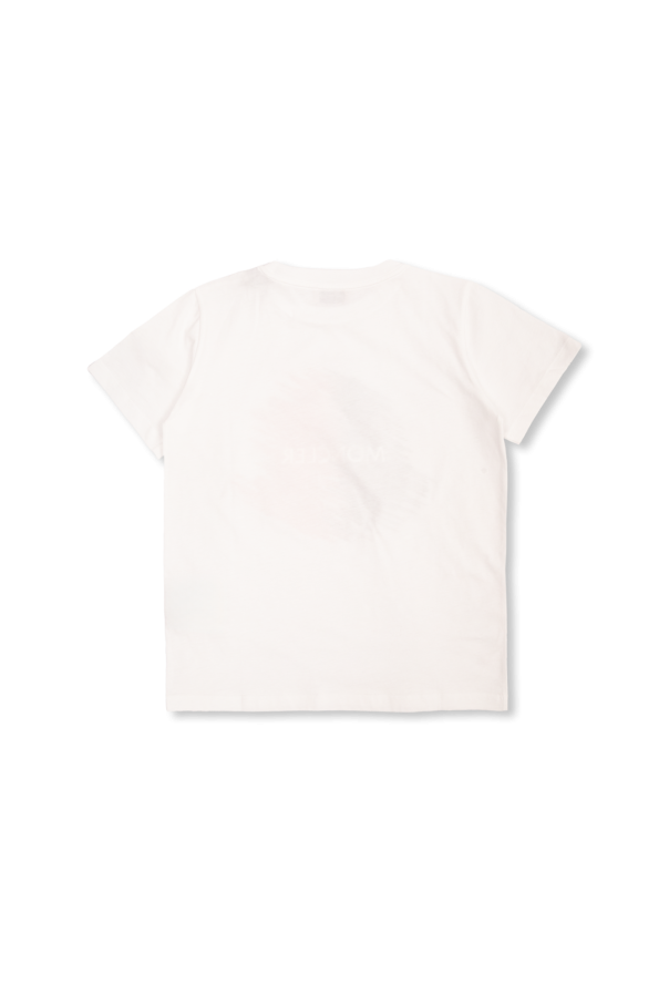 Moncler Enfant T-shirt with printed logo
