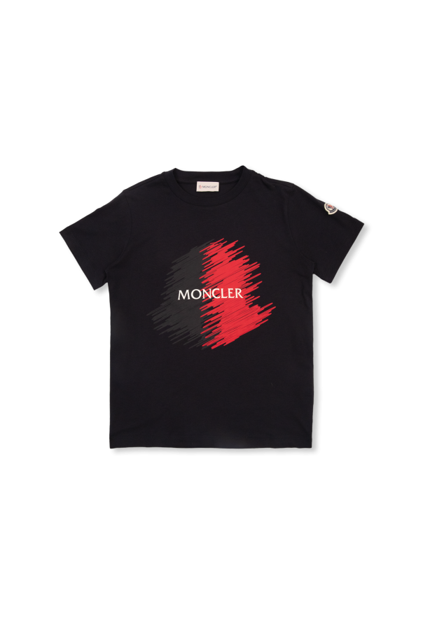 Moncler Enfant T-shirt with printed logo