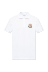 Moncler Polo with logo patch