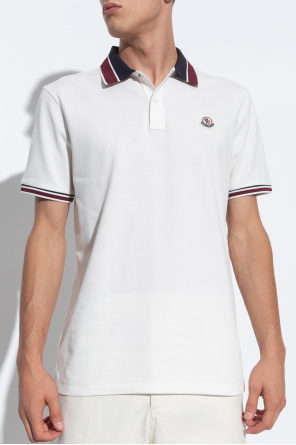 Moncler Bawełniane polo z logo