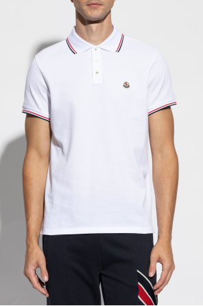 Moncler polo wool with Logo