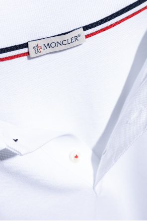 Moncler polo wool with Logo