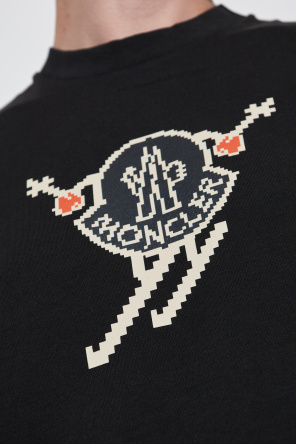 Moncler T-shirt z nadrukowanym logo