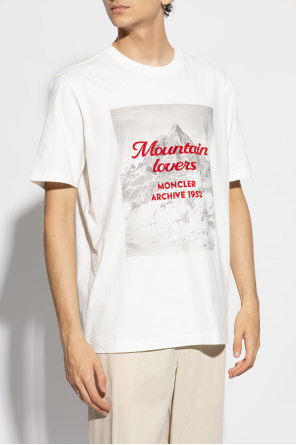 Moncler T-shirt z nadrukiem