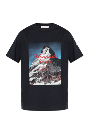 Printed t-shirt od Moncler