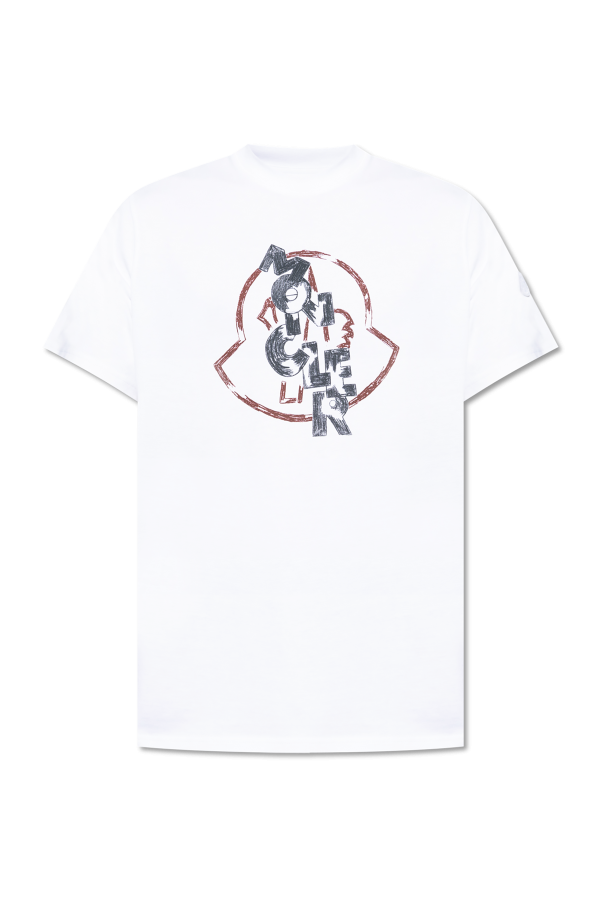 Moncler T-shirt z logo